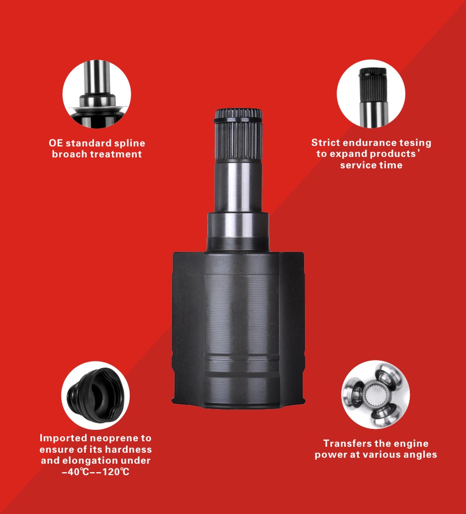 Chinese Auto Parts Inner CV Joint Kit For FAW Weizhi TO-3-601